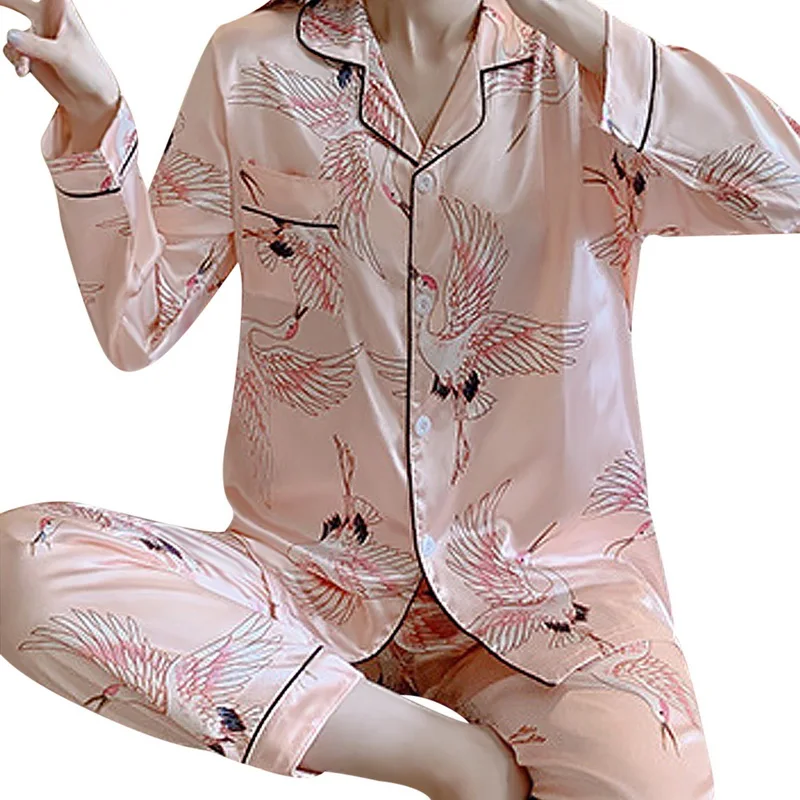 

Silk Pajamas For Women Sexy Nightie Sleepwear Suits With Shorts Women's Pajamas Set Summer Suit Nightwear For Women Shorts Home