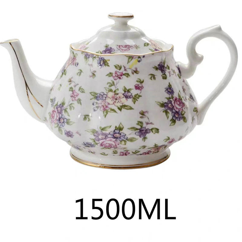 Чайник керамический из костяного фарфора 400/900/1400 мл | Дом и сад
