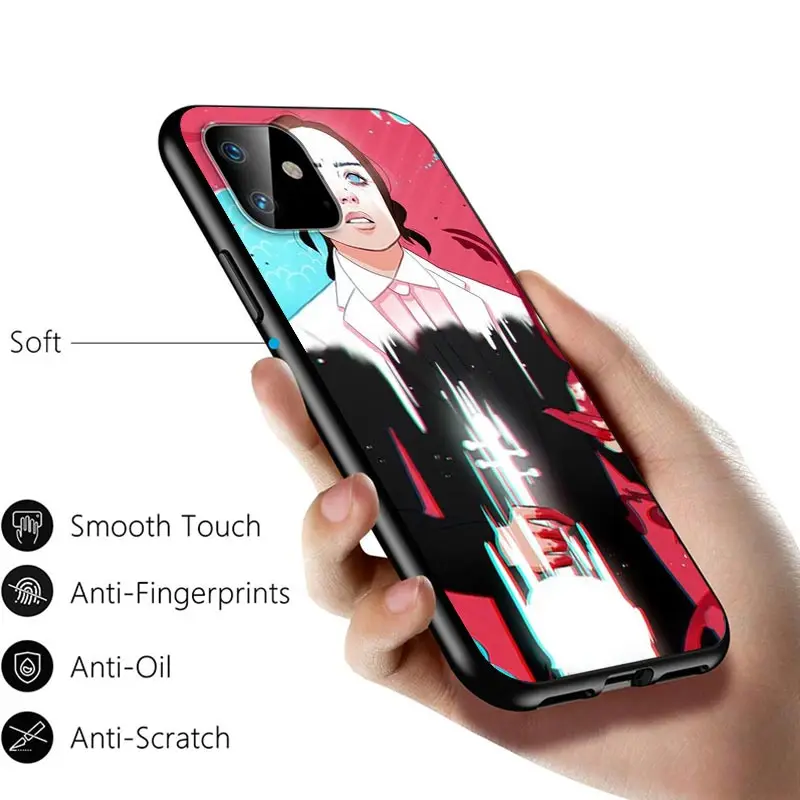 

The Umbrella Academy For Apple iPhone 12 11 Pro Max mini XS Max XR X 8 7 6 6S Plus 5S SE 2020 Soft Black Phone Case