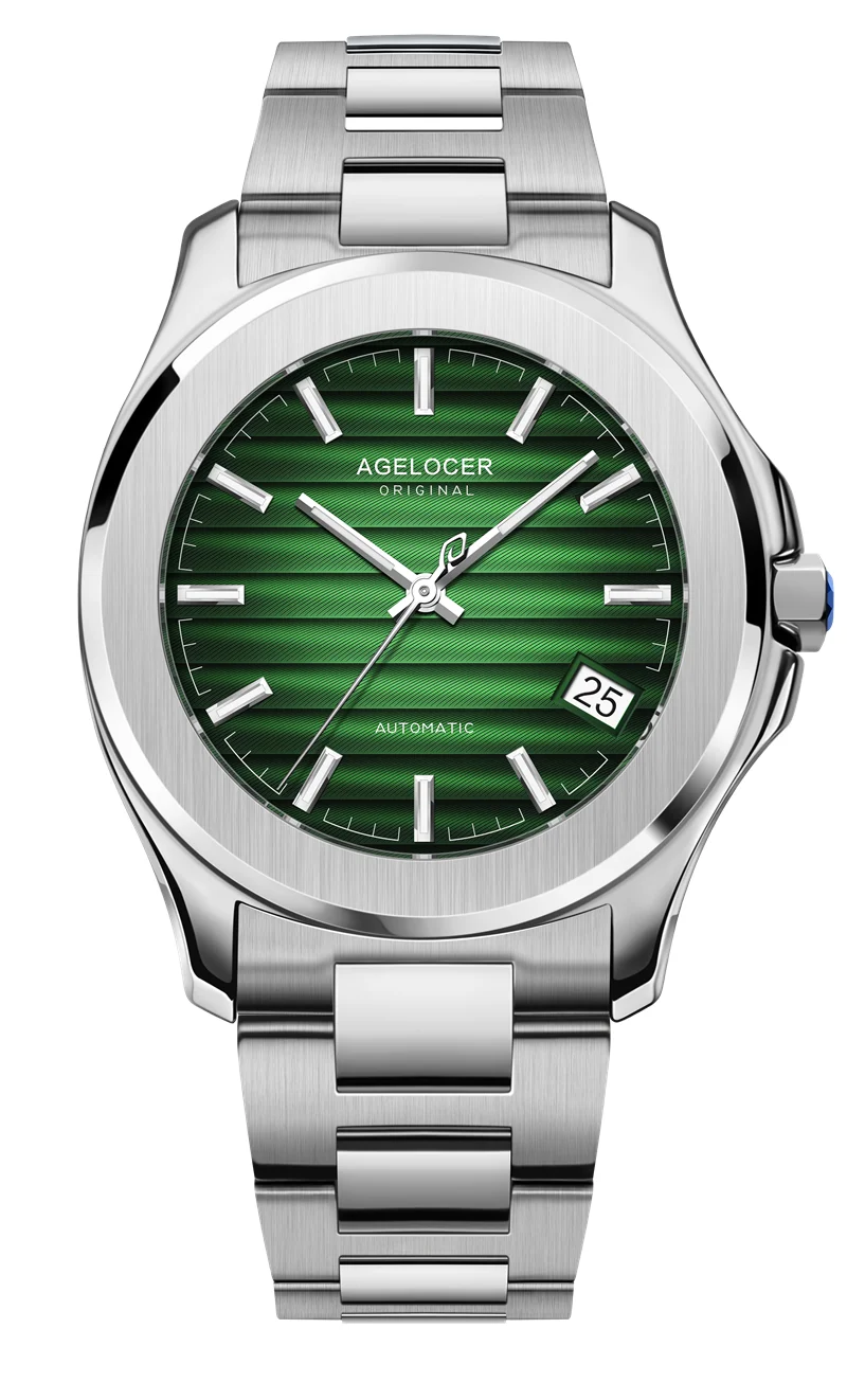 

Baikal Series AGELOCER Mens Watch Baikal Series Automatic movement Green Dial