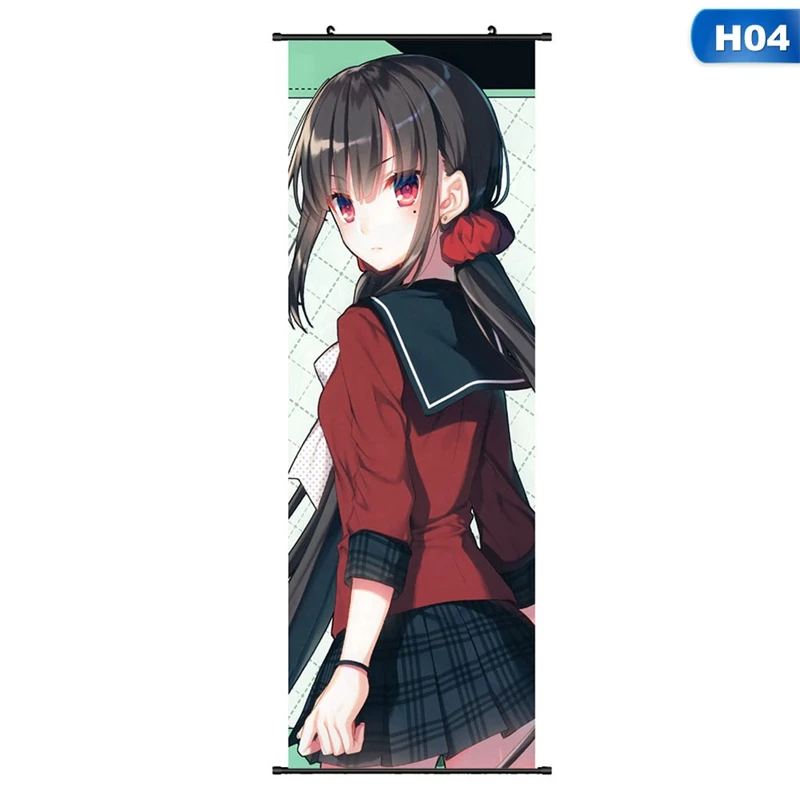Школьный настенный постер аниме Kakegurui Gambaling на холсте настенные картины для