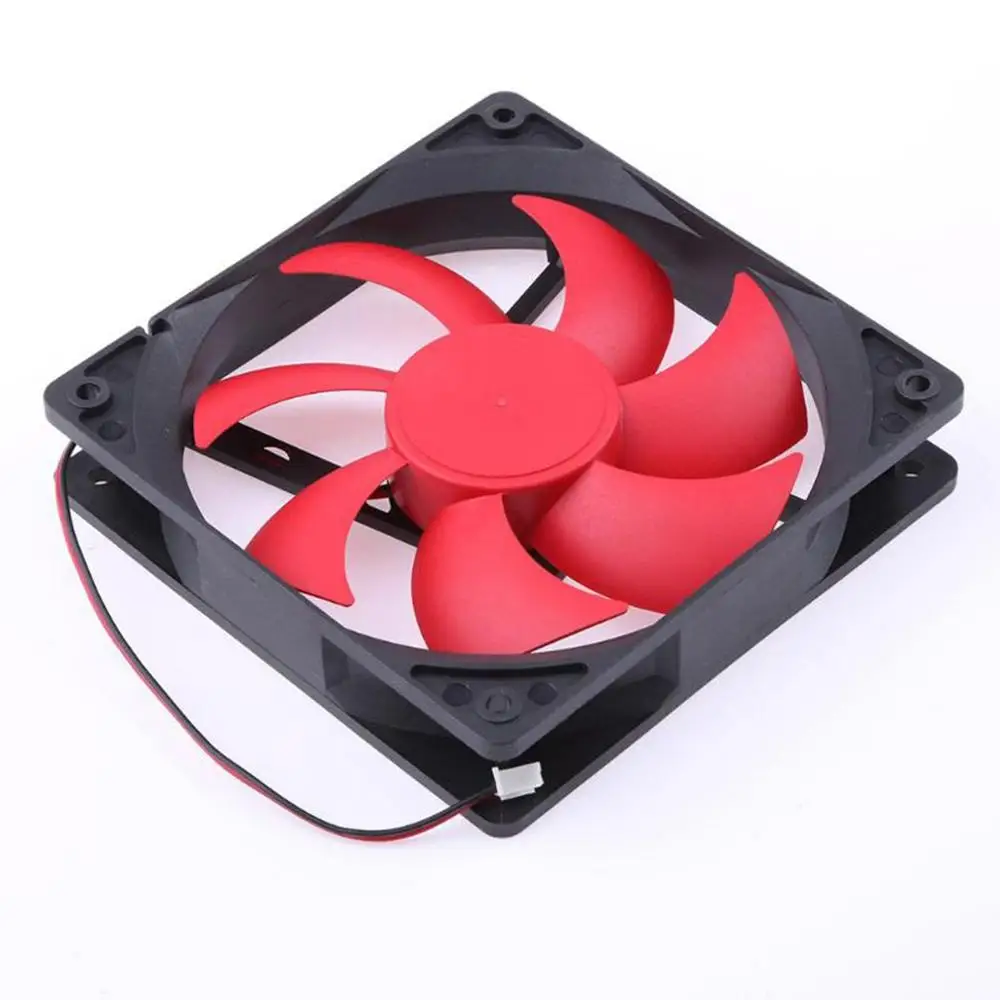 

Portable Computer CPU Cool Cooling Fan Cooler 12cm 120mm DC 12V 2Pin Quiet Silent Cooling Fan For Laptop PC Chassis Radiating