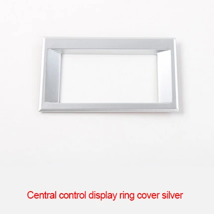 

1 шт., хромированное серебристое центральное кольцо управления дисплеем для Ford Mustang 2015-2020