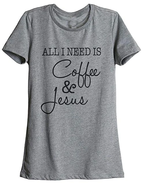 

Все, что мне нужно, это футболка с изображением кофе и Иисуса, унисекс, из чистого хлопка, забавный девиз, религия, христианвечерние, уличный ...