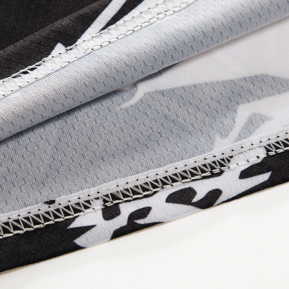 

2022 Cycling Jersey Men's Mountain Bike Motocross Jersey Long Sleeve BMX DH MTB T-Shirt Downhill Tops Sports Racing Black White