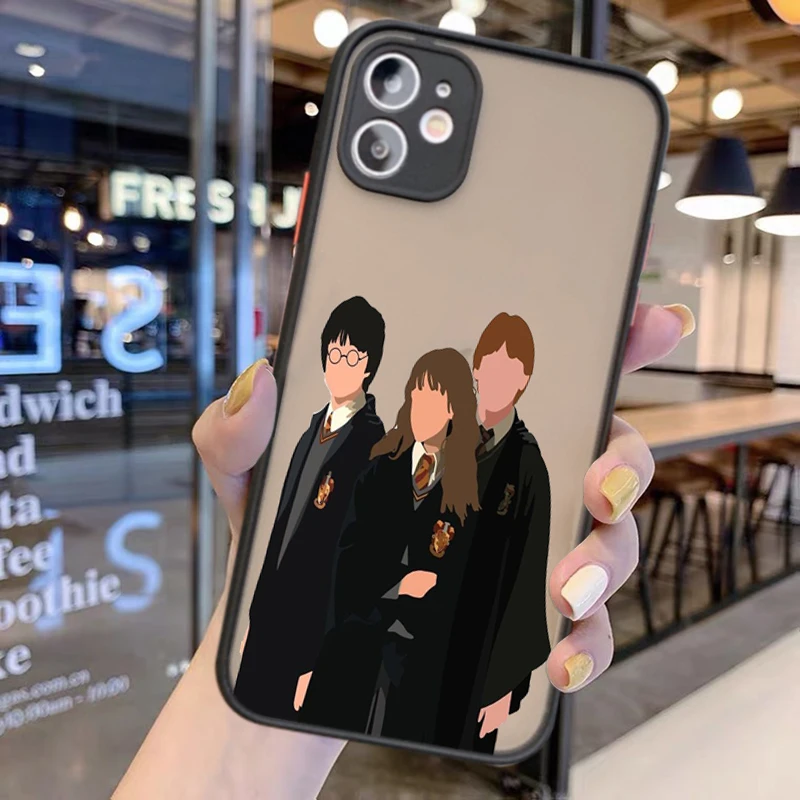 

Fashion Draco Malfoy Shell Phone Case For iPhone 11 Pro 12 mini XS MAX XR 7 SE20 8Plus Funny Shockproof Cover Matte Candy Coque