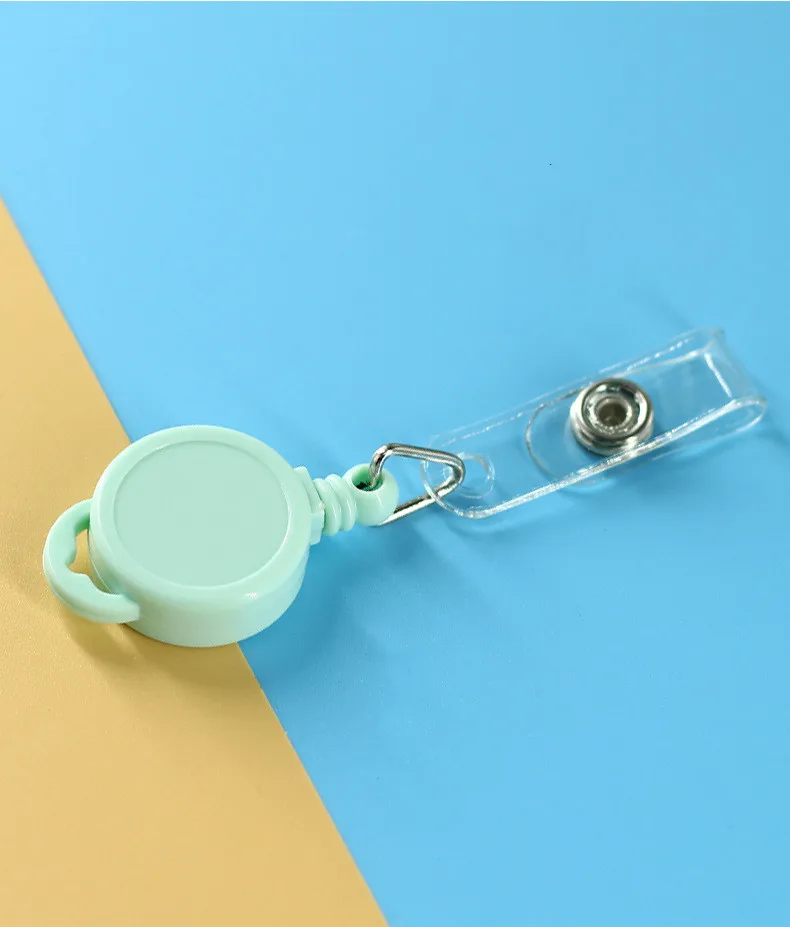 Выдвижной Бейдж для удостоверения личности шнурок с именной биркой держатель