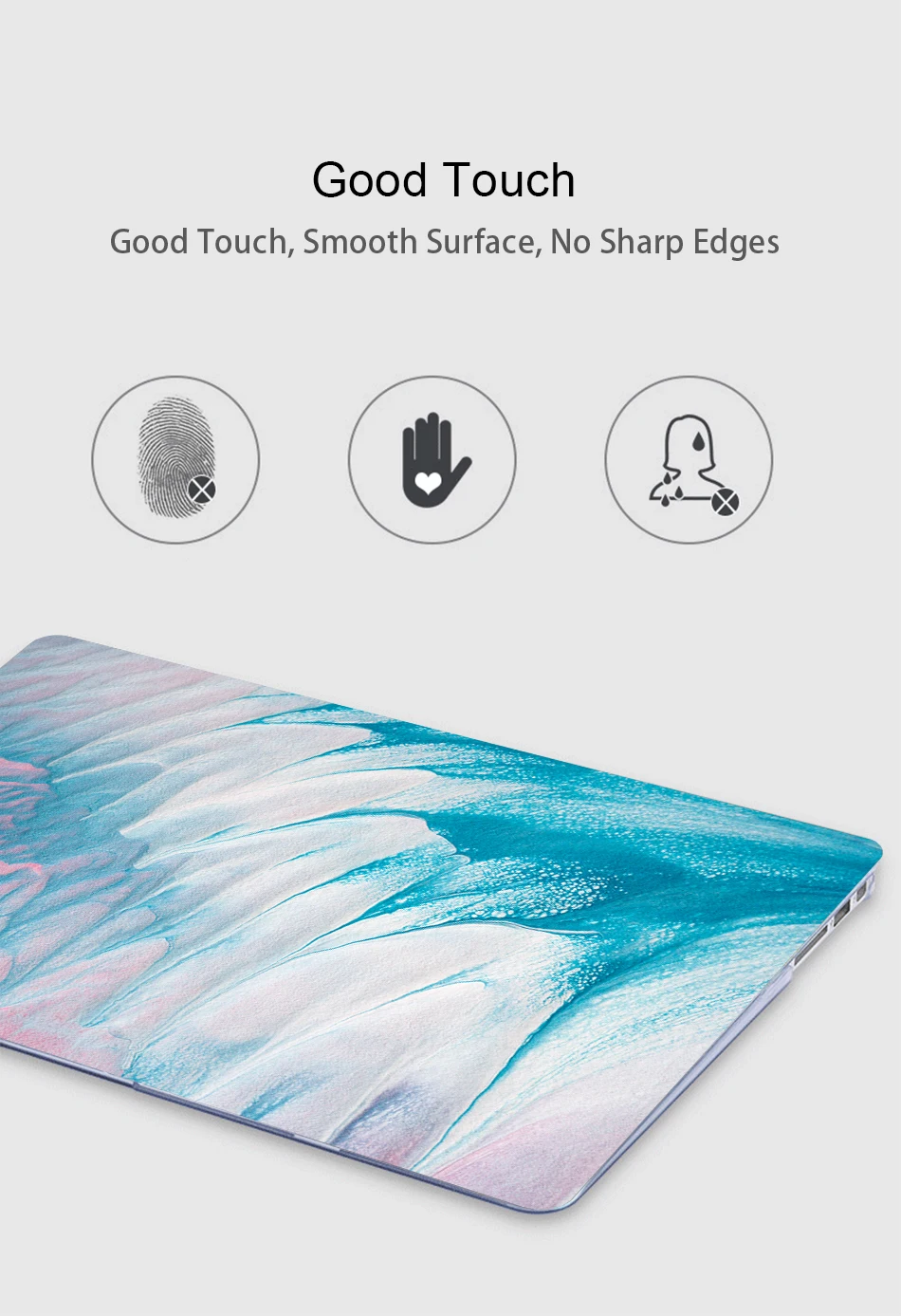 MTT Акварельная сумка для ноутбука, чехол для Macbook Air Pro retina 11 12 13 15 дюймов с сенсорной панелью, чехол для ноутбука+ чехол для клавиатуры
