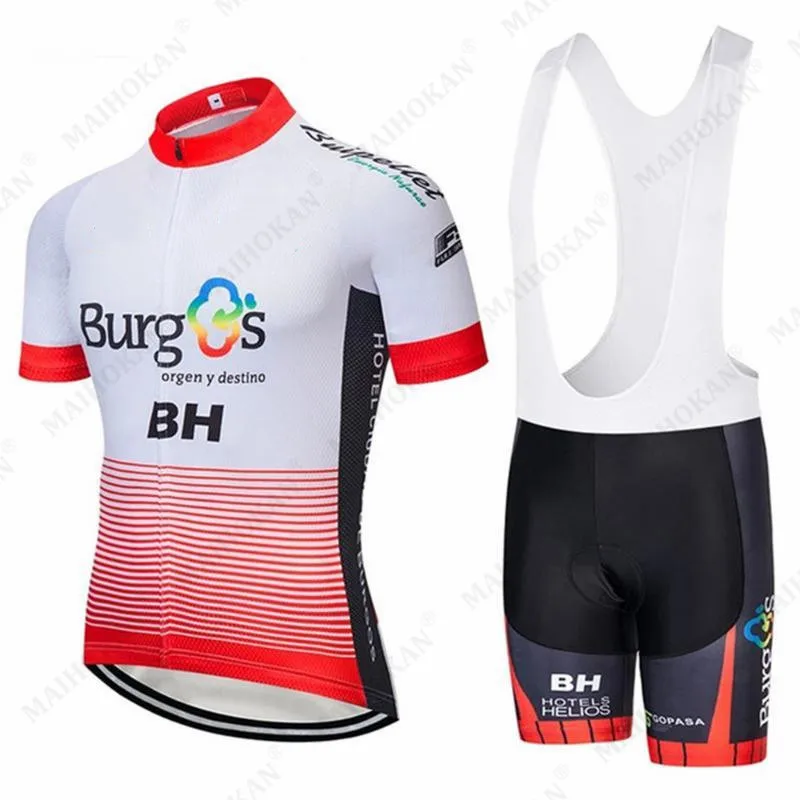 

New 2021 Team BH Short Sleeve Cycling Jersey Set 19D Pad Pants Suit Mens Summer MTB BICYCLING Shirts Maillot Culotte Wear