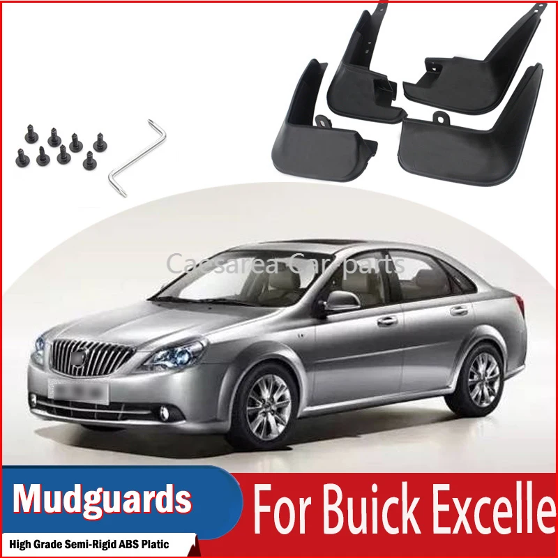 

4Pcs For Buick Excelle Car Fender Front Rear Mud Flaps Guard Splash Car Accessories