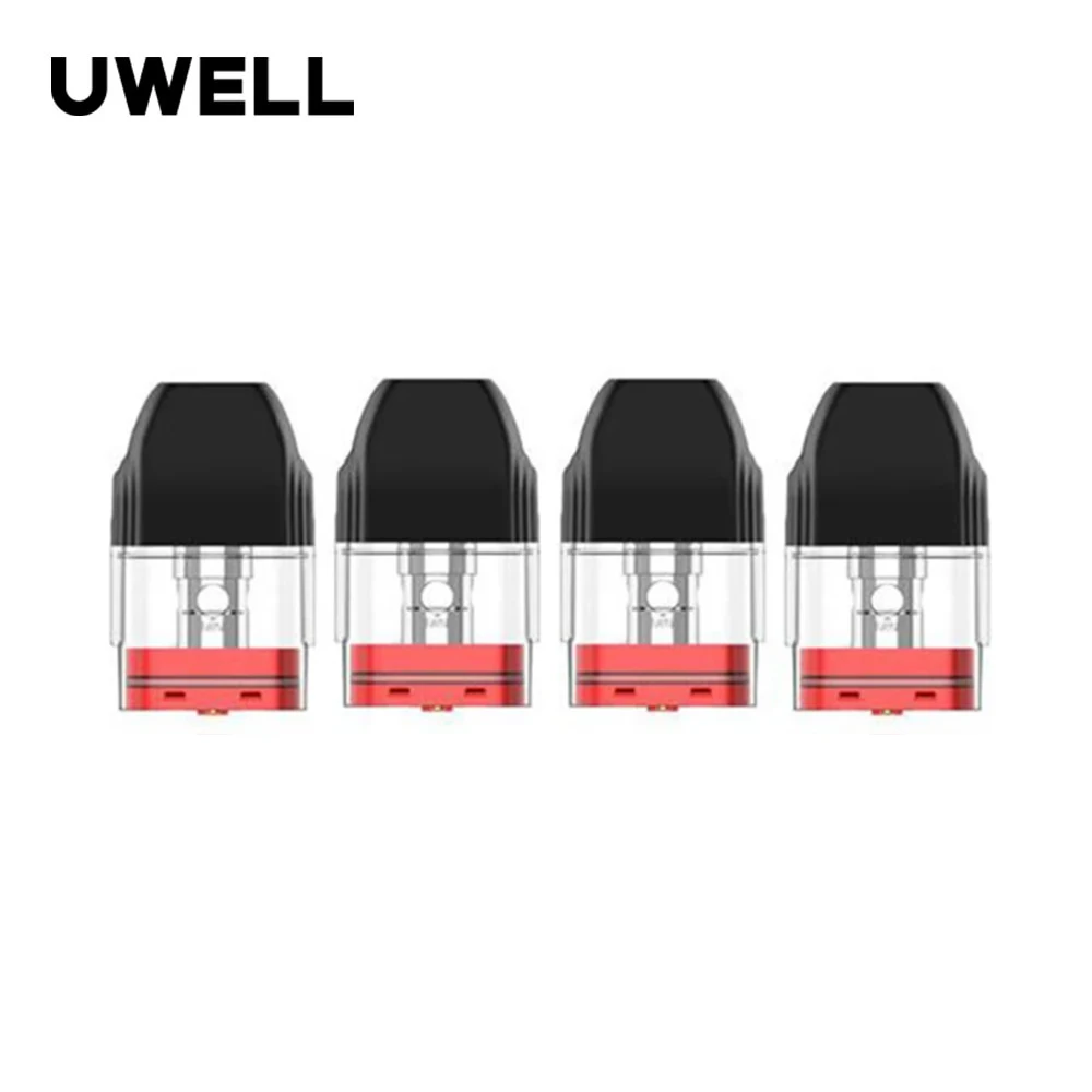 

4Pcs/Pack Original Uwell Caliburn KOKO Pod Cartridge 2ml 1.2ohm for Caliburn/Caliburn KOKO Pod System Kit Vape Accessory