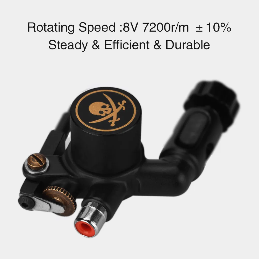 Тату машинка в виде черепа вращающаяся тату линейка и шейдер электрическая для
