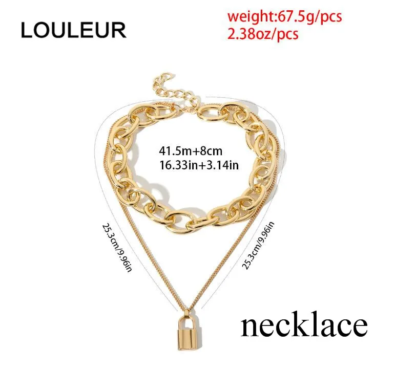 Louleur роскошные серебряные золотые браслеты с замком для ключей, очаровательные браслеты в виде сердца, браслеты для женщин и мужчин, широкая кубинская цепочка, ювелирные изделия из Дубаи