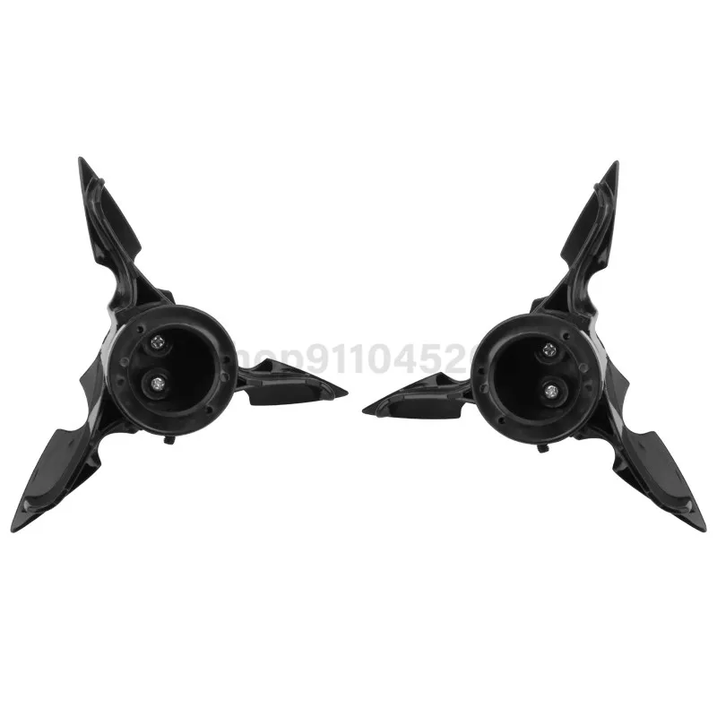 

Black Spun Blade Spinning Axle Caps For Harley 1 1/8" Touring 2008-2017 Street Glide Dyna Sportster 883 1200