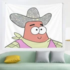 Ковбойский Патрик Yeehaw, настенные подвесные гобелены для украшения гостиной, спальни