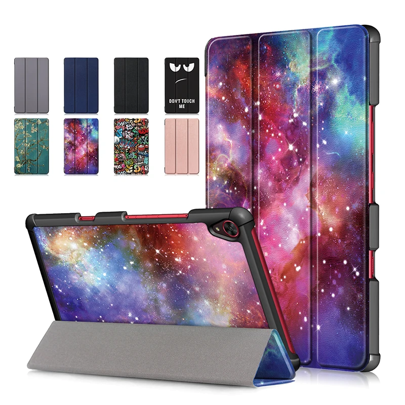 Магнитный чехол для Mediapad M6 Turbo 8 4 2019 из ПУ кожи с подставкой Huawei + подарок|Чехлы