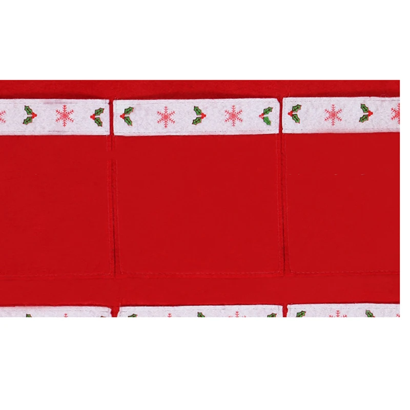 Рождественская сумка для хранения календаря с обратным отсчетом креативная