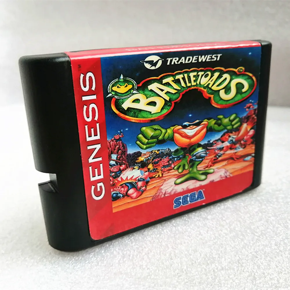 Игровой картридж Battletoads 16 бит MD для консоли MegaDrive Genesis|Картриджи| |