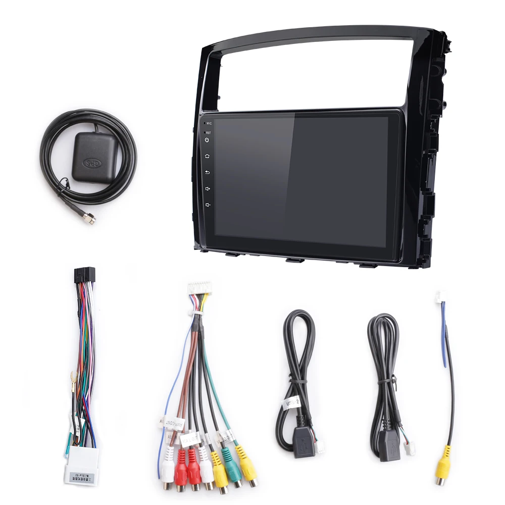 ISUDAR Автомагнитола для MITSUBISHI/PAJERO 2 din Android 9 Авторадио Мультимедиа gps ram 2GB rom 32GB USB DVR AHD