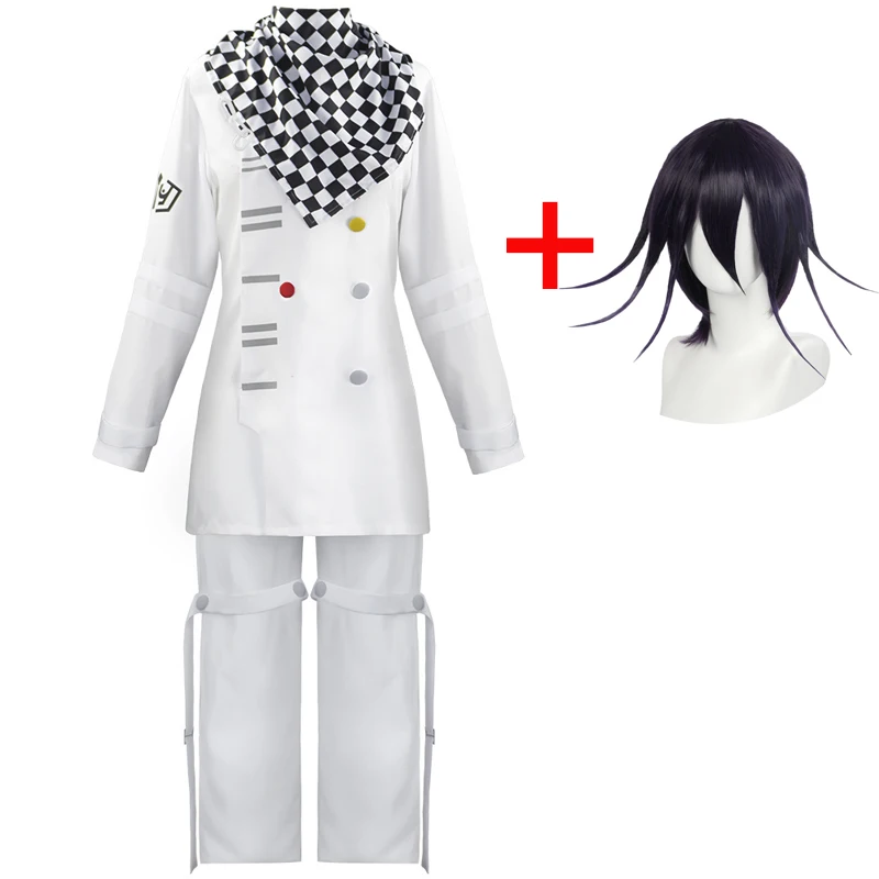 

Anime Danganronpa Kokichi Oma przebranie na spodnie z Halloween kostium
