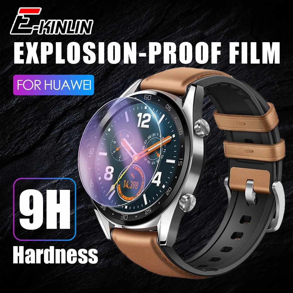 9H 2.5D защита экрана закаленное стекло для Huawei Watch GT 2e 2 Pro 42 мм 46 4G спортивные