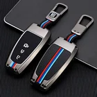 Чехол для автомобильного ключа для Ford Fusion Mustang Explorer F150 Edge Mondeo Mk5 Focus Mk4 2019 2020 2021 чехлы из цинкового сплава