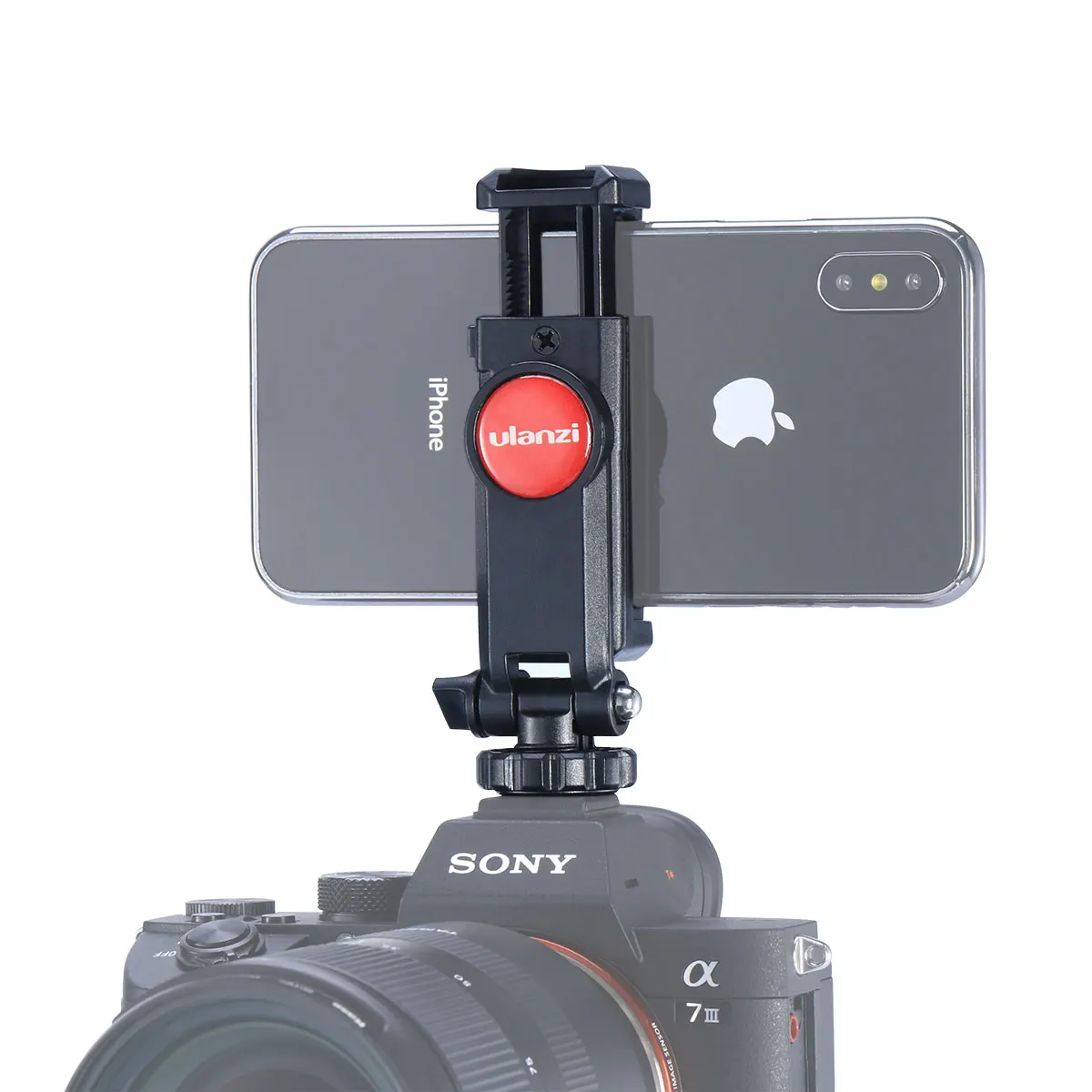 Адаптер Ulanzi для крепления на штатив телефона с внешней вспышкой и возможностью