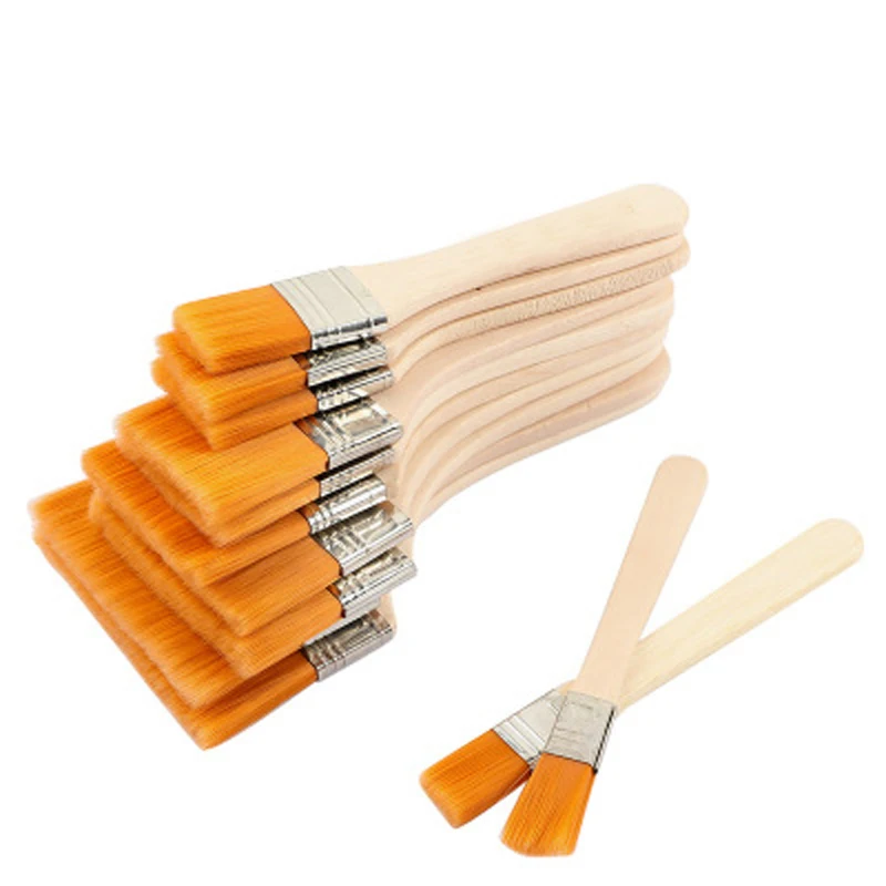 

20pcs/lots soft brush dust with wooden handle mobile phone tablet computer maintenance cleaning tools