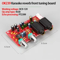 kyyslb 0k239 dc912v power amplifier preamp tuning board karaoke reverb board reverb microphone tone board