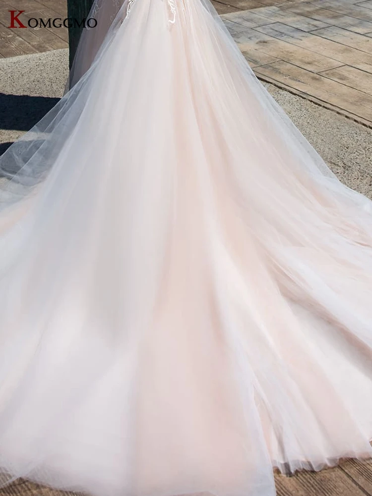 

2021 New Arrival Sweetheart Neck Button Back Mermaid Wedding Dress Luxury Cathedral Train Embroidery Appliques Tulle Bridal Gown