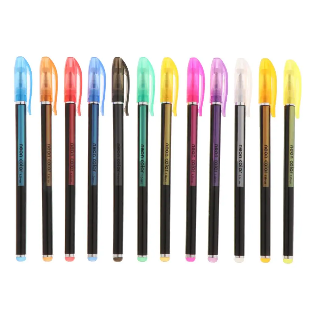 

Assorted Fluorescent Highlighter 1.0mm Drawing Writing Card Makers DIY Pen