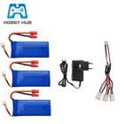 Набор зарядных устройств для Syma X8C X8W X8G, 7,4 В, 903480, 2500 мАч