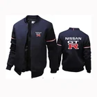 2021 Nissan Логотип GTR Качественная мужская толстовка на молнии Одежда для улицы толстовки пальто толстовки мужские куртки с капюшоном harajuku