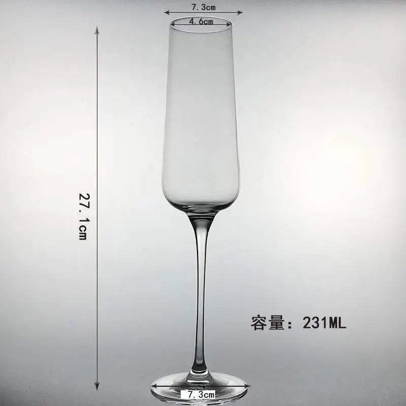 

2pcs/Burkenti Wine Glass Package Mail Large Capacity Crystal Wine Glass Restaurant Commercial Crystal Glass Wine Glass