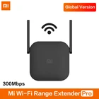 Глобальная версия Xiaomi маршрутизатор Wi-Fi усилитель Pro маршрутизатор 300M 2,4G сеть WiFi расширитель повторитель силовой удлинитель антенны для дома и офиса