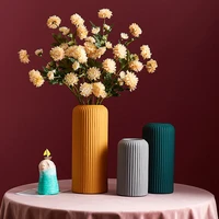 nordic ceramic vase colorful creative flower vases modern home decor table decoration living room ceramic vases for decoration