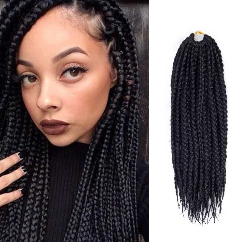 Шиньон для наращивания волос с эффектом омбре объемные косы микро бокс