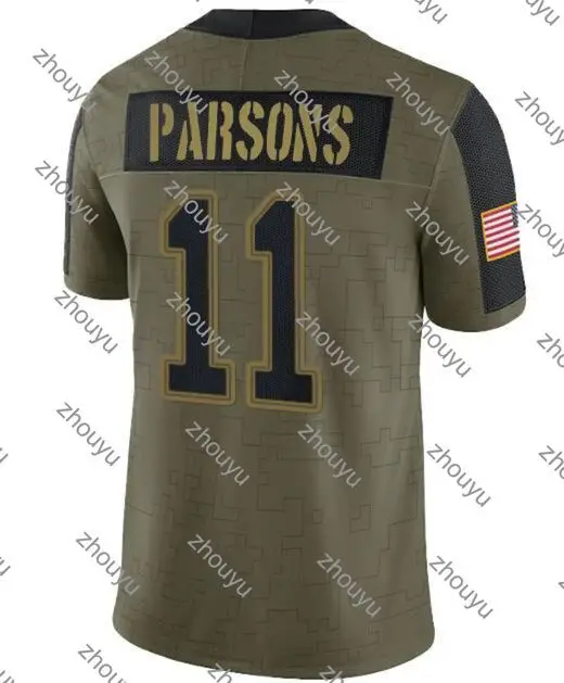 

Футболка с символикой «Salute To Service Limited Cowboys» 2021 от Stitch Men Micah Parsons