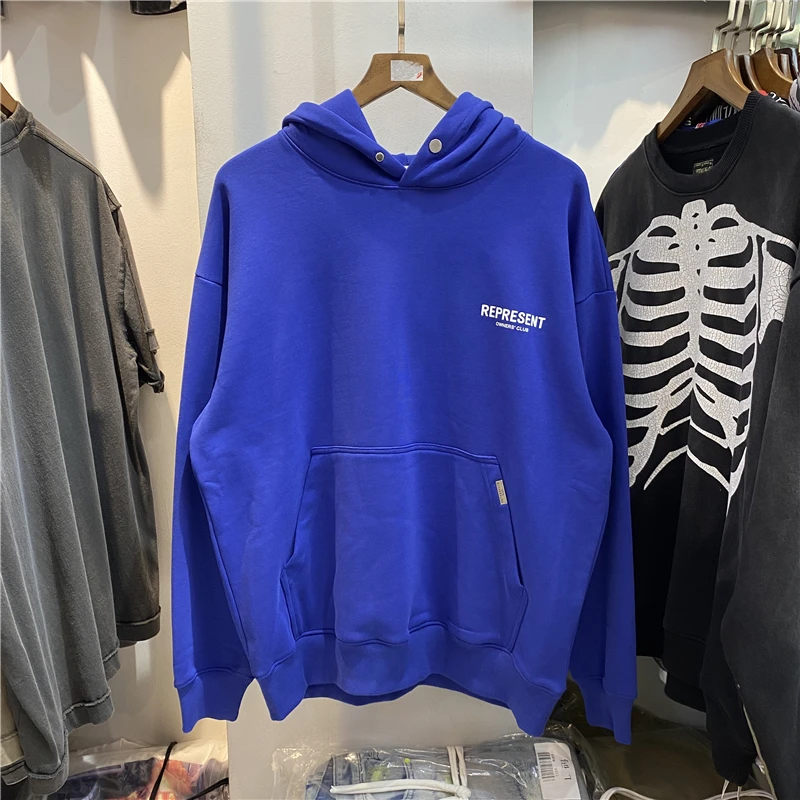 

Толстовка с капюшоном для владельцев клубов, мужская и женская одежда с надписью и графическим принтом, пуловеры с капюшоном в уличном стил...