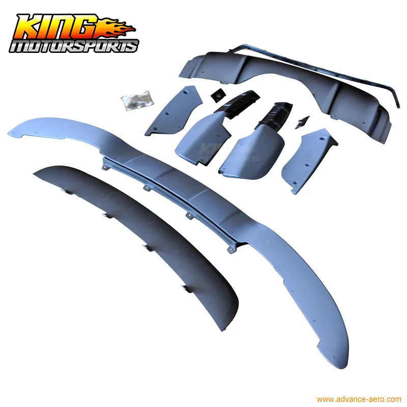 Подходит для 2011 2013 E70 X5 35d 35i LCI AERO Bodykit бампер спойлер губ Передняя Задняя крышка