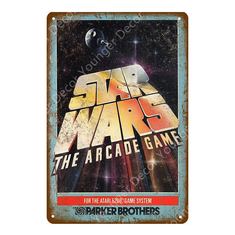 YD8099BI Кино, комикс, видео игра, Yoys Poster Play Gaming, металлические знаки, геймерская наклейка на стену для паба, бара, клуба, домашний декор, мультяшная доска, YI-162 - Цвет: YD8099BI