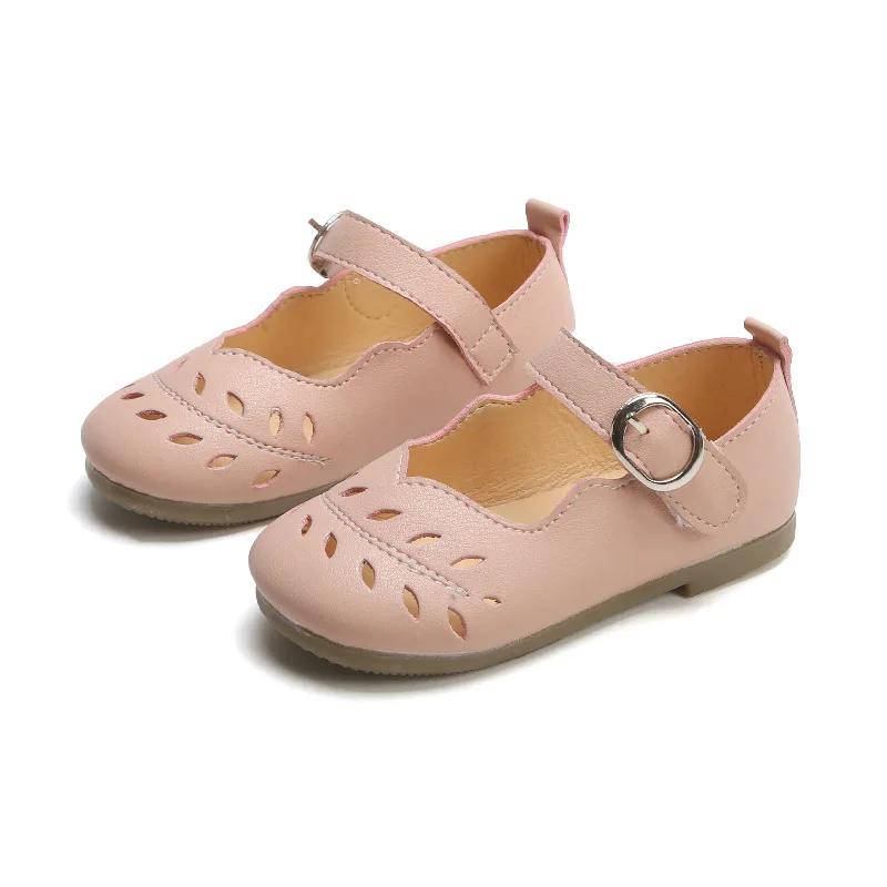 

Baby Toddler Shoes Girls Spring New Baby Small Leather Shoes Shallow Mouth Non-slip Soft Sole Shoes Girls Toddler Shoes