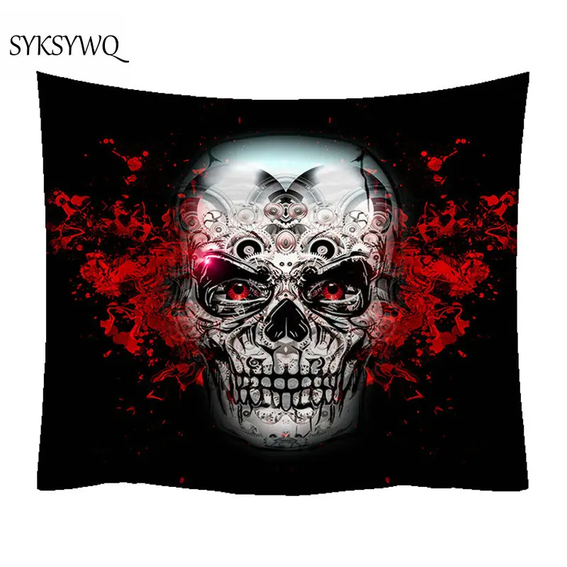 

skull tapestry antique home decor wall hanging bohemian drop shipping wall tapestry