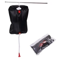 heat absorption folding pvc sports outdoor camping shower water bag travel bathing outdoor bathing bag