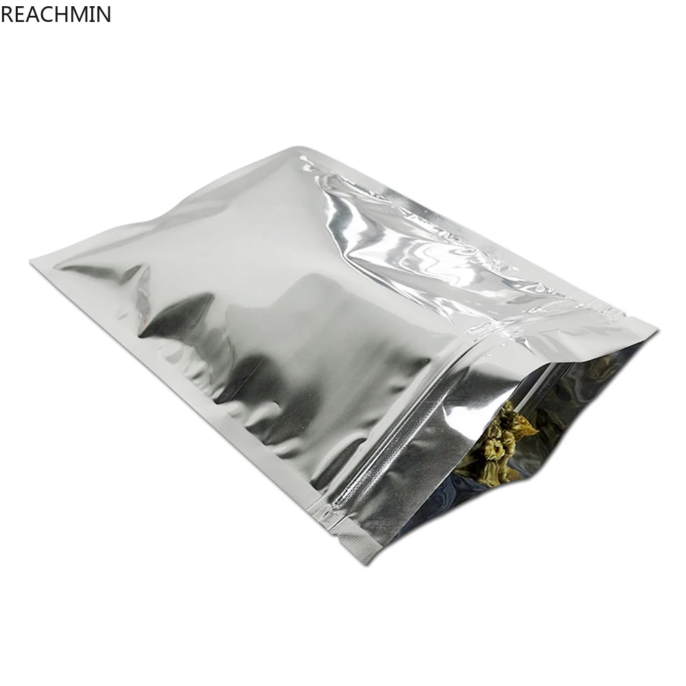 

Mylar Pouches Zip Lock Bags for Food Storage Grip Sealing Alumium Foil Mylar Flat Wraps Foil Mylar Sample Packets for Nuts Snack