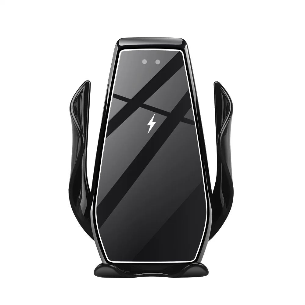 

Автоматическое зажимное автомобильное беспроводное зарядное устройство 15 Вт для iPhone 12 11 XS XR X 8 Samsung S20 S10 Xiaomi держатель для телефона с инфракр...