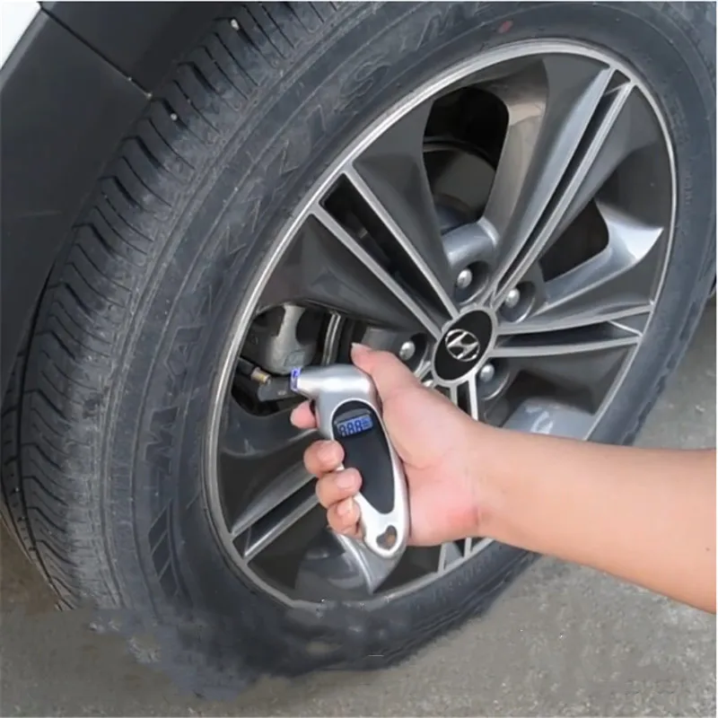Манометр для шин 0-150 PSI высокоточный цифровой измеритель давления в шинах с