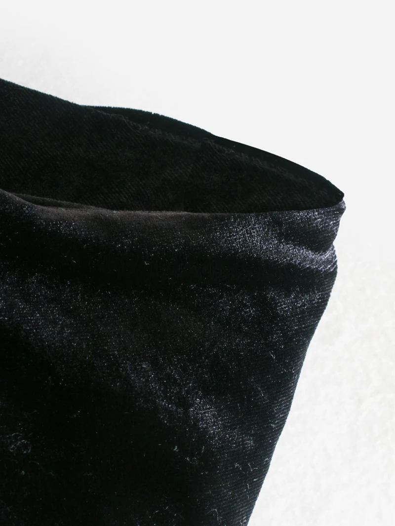 

2020 Free Inspirit New Arrival Female Skirt Vintage Tassel Sexy A-line Women's Fashion Black Mini