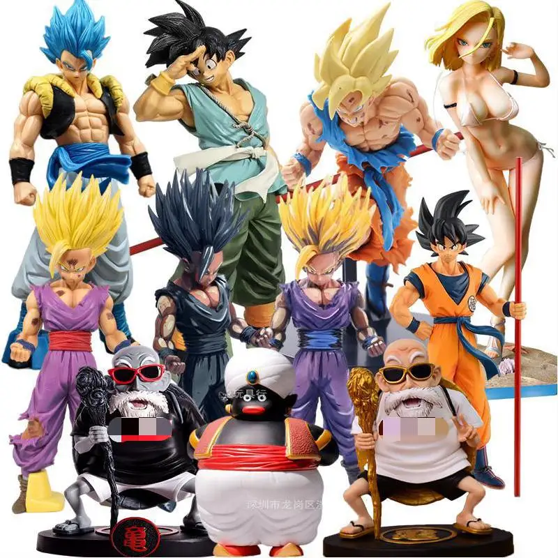 Dragon Ball Z Супер Saiyan Broli Goku Gogeta Гохан мир Рисунок CLOLSSEUM Аниме Фигурка Коллекционная