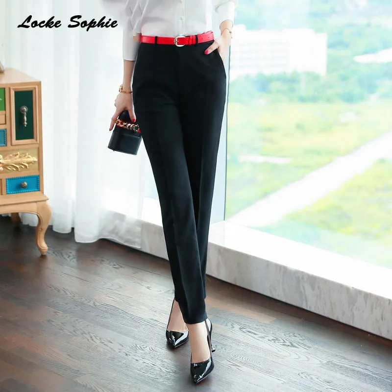 1 шт. женский костюм размера плюс штаны брюки весна 2020 смесь хлопка большой карман